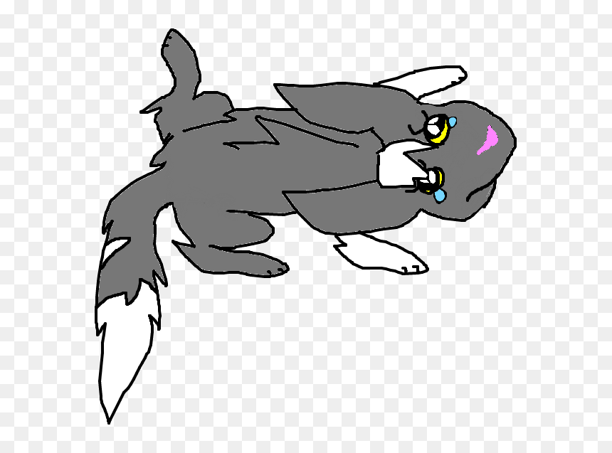 Cat - Sad Cat - Cartoon - Download Transparent Png - Cartoon, Png Download - sad dog png