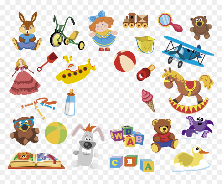 Drawing Euclidean Vector Toy Illustration - Drawing, HD Png Download - magnet png