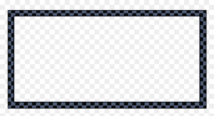 Blue Corner Border Svg Clip Arts - Black Dark Borders For Breakfast Images Png, Transparent Png - corner borders png