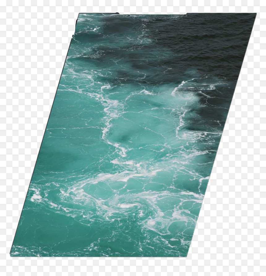 #freetoedit #shapemask #water #waves #foam - Sea, HD Png Download - water waves png