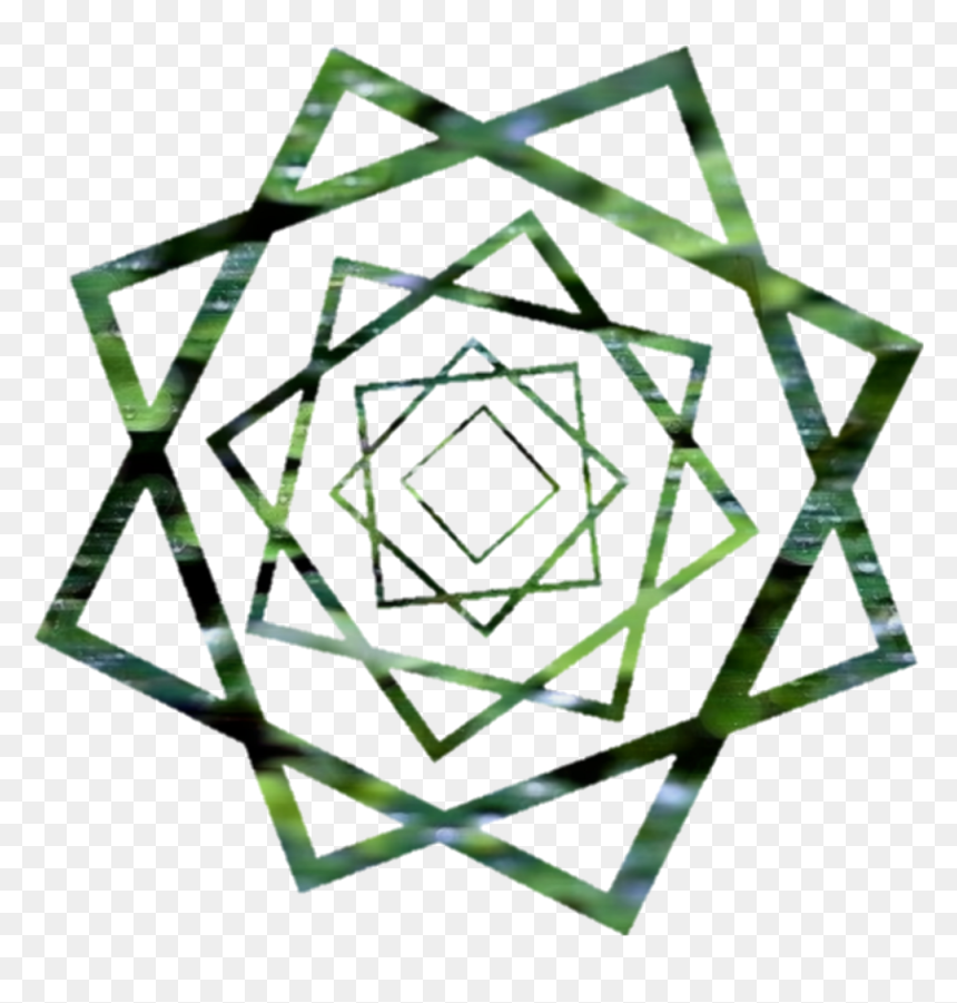 #mandala #vector #green #aesthetic Clipart , Png Download - Logo Faith No More, Transparent Png - mandala vector png