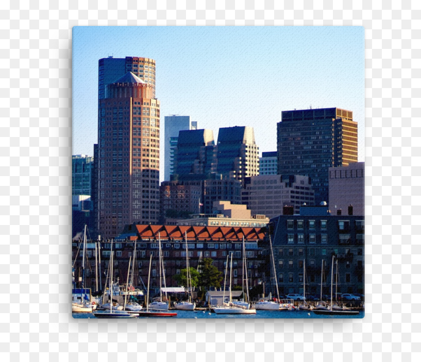 Boston"
 Class= - Lebanon New Hampshire Downtown, HD Png Download - boston skyline png
