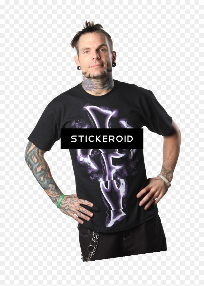 Jeff Hardy Wwe - Jeff Hardy, HD Png Download - jeff hardy png