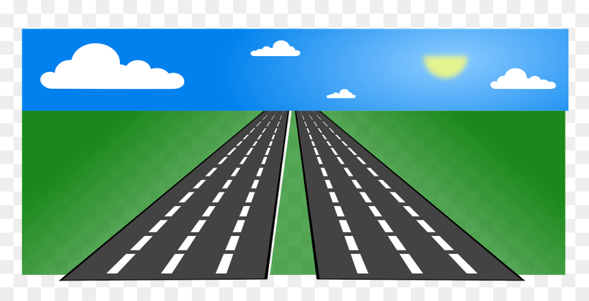 Highway Clipart, HD Png Download - highway png