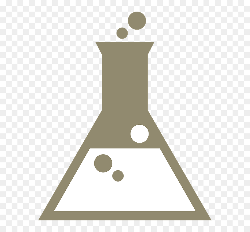 Chemistry Beaker Vector, HD Png Download - reaction png
