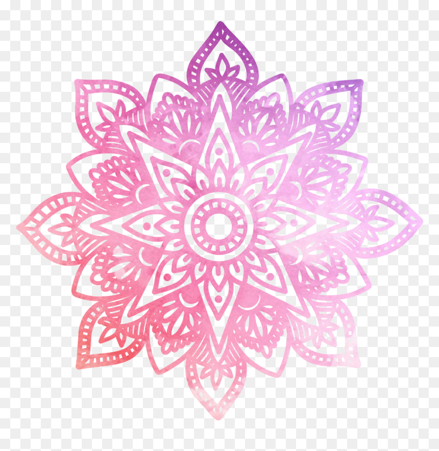 Vector Freeuse Stock Mandala Transparent Watercolor - Watercolor Mandala Png, Png Download - mandala vector png