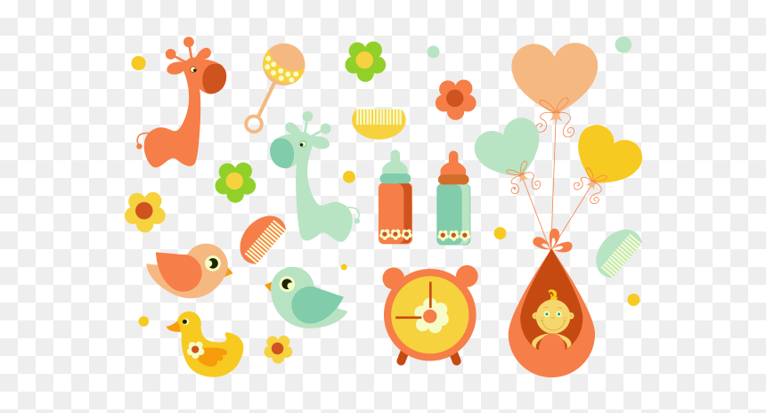 Unique Baby Toys Png - Icon Vector Baby Png, Transparent Png - objects png