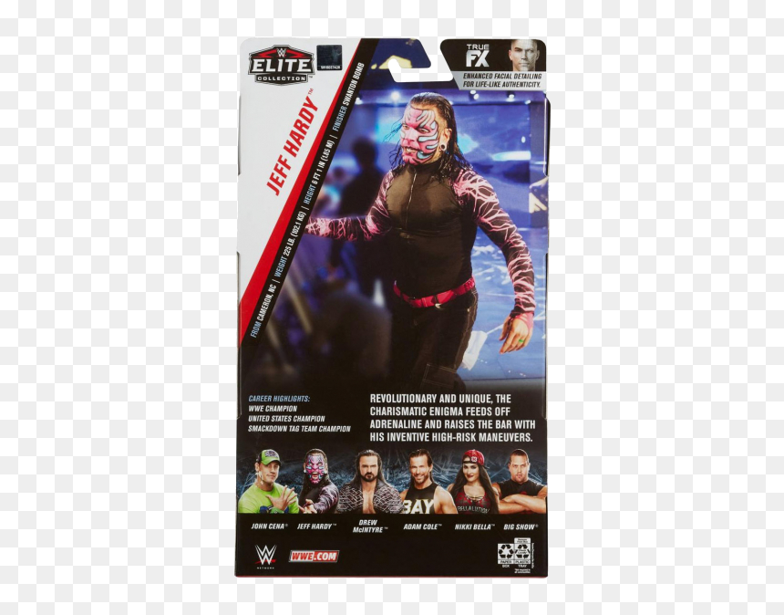 Wwe Elite 71 Adam Cole, HD Png Download - jeff hardy png