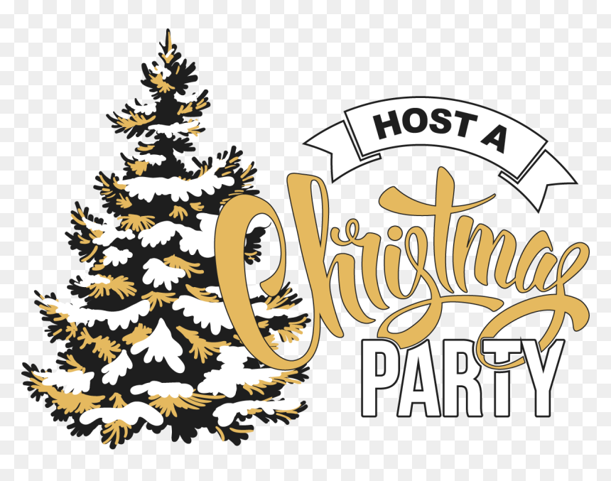 Transparent Christmas Party Clip Art - Snow Tree Clip Art, HD Png Download - snow tree png