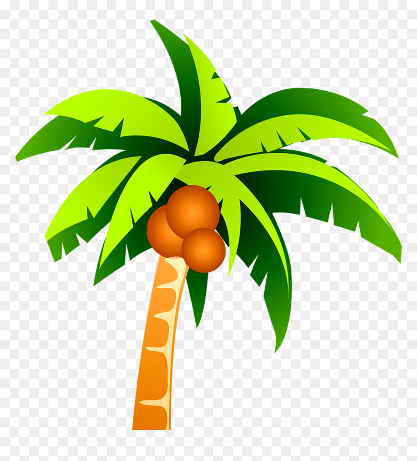 Coconut Tree Clip Art - Coconut Tree Png Clipart, Transparent Png - clip png