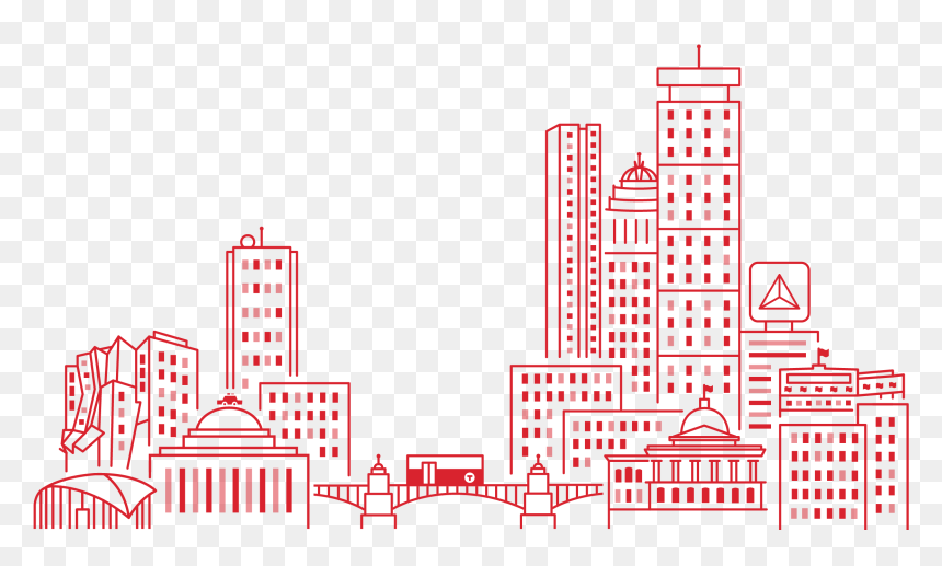 Clip Art, HD Png Download - boston skyline png