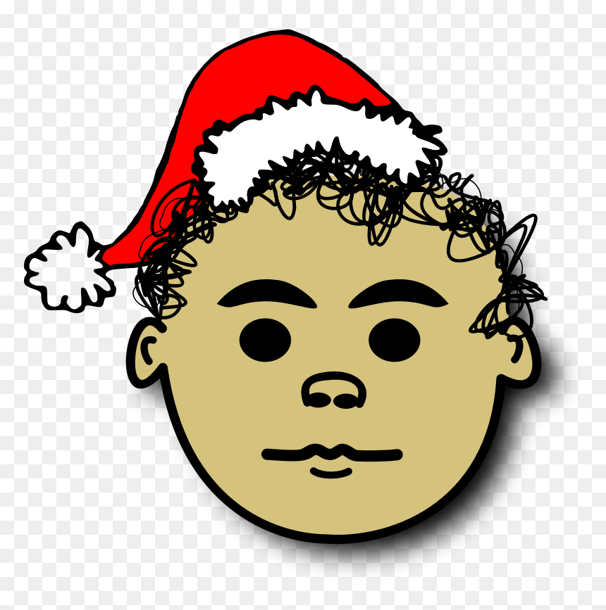 Free Download Santa Hat Clipart Santa Claus Clip Art - Silly Christmas Hats Clip Art, HD Png Download - santa hat clipart png