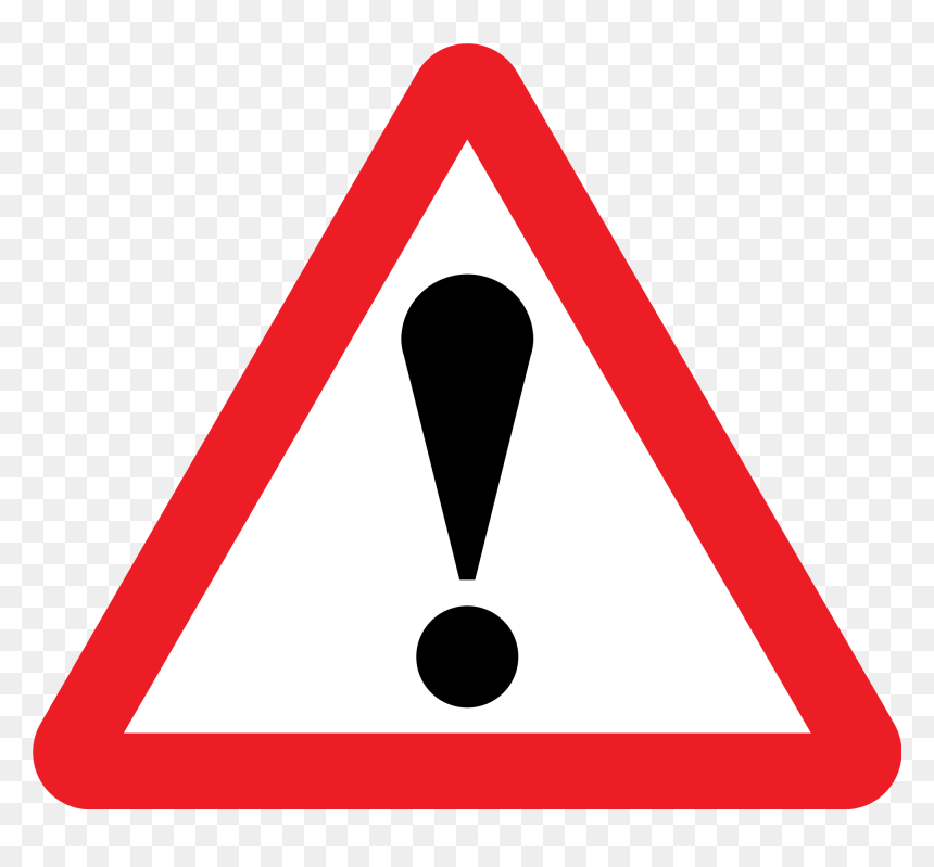 Thumb Image - Danger Road Sign Png, Transparent Png - road sign png