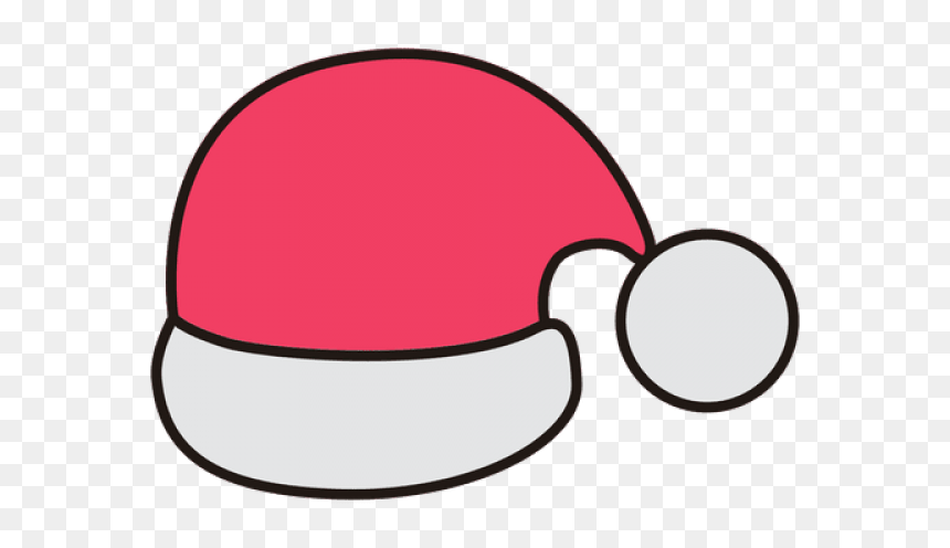 Cartoon Santa Hat - Santa Hat Cartoon Png, Transparent Png - santa hat clipart png