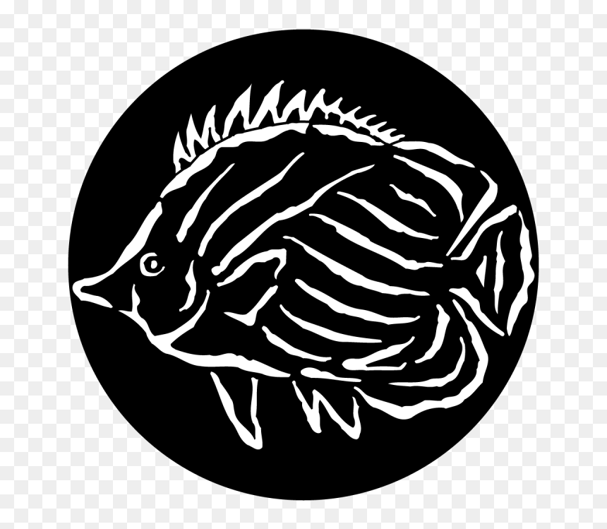 Transparent Tropical Fish Png - Gobo Patterns, Png Download - tropical fish png