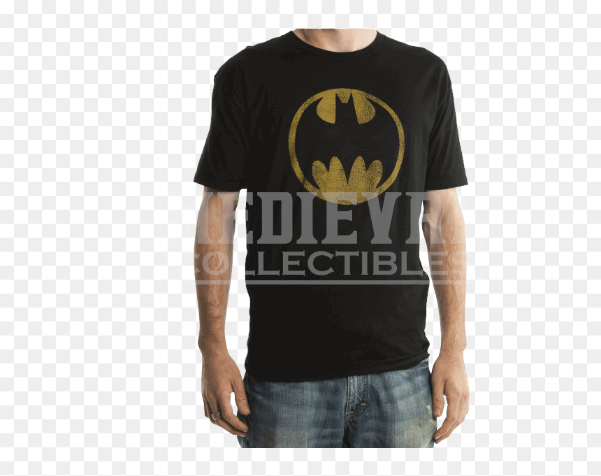 Bat Signal T-shirt - Hufflepuff Robes No Backround, HD Png Download - bat signal png
