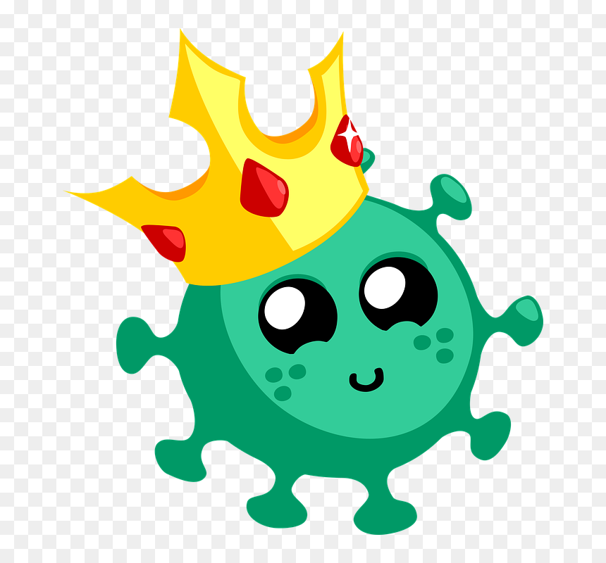 Coronavirus, HD Png Download - corona de rey png