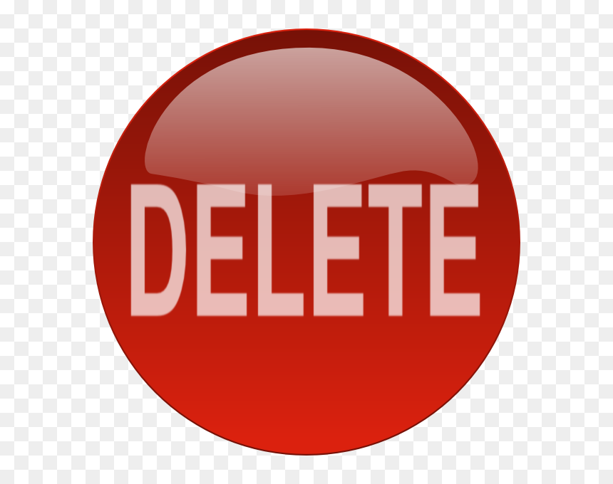 Download Delete Button Png Free Download - Delete Button Transparent, Png Download - download button png
