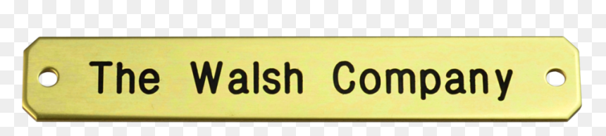 Small Engraved Nameplate - Signage, HD Png Download - name plate png