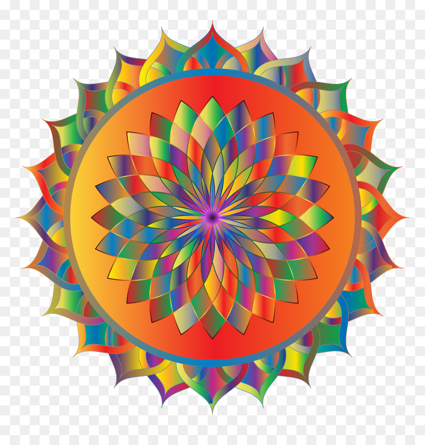 Mandala Clip Art - Clip Art, HD Png Download - mandala vector png