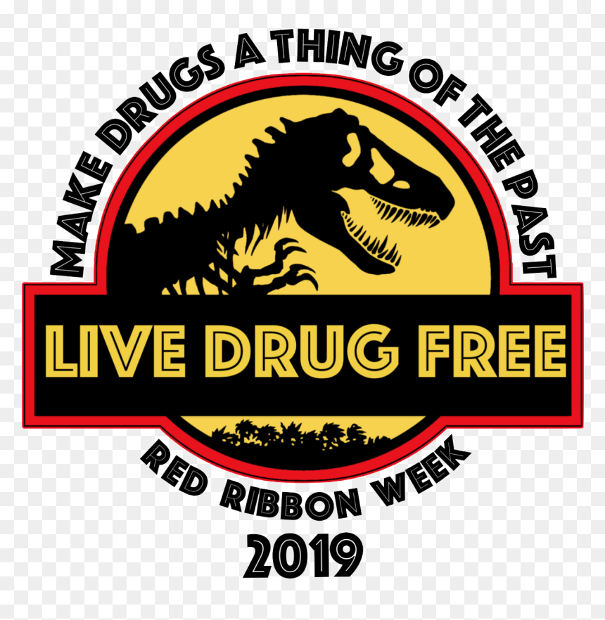 Red Ribbon Week 2019, HD Png Download - ribon png