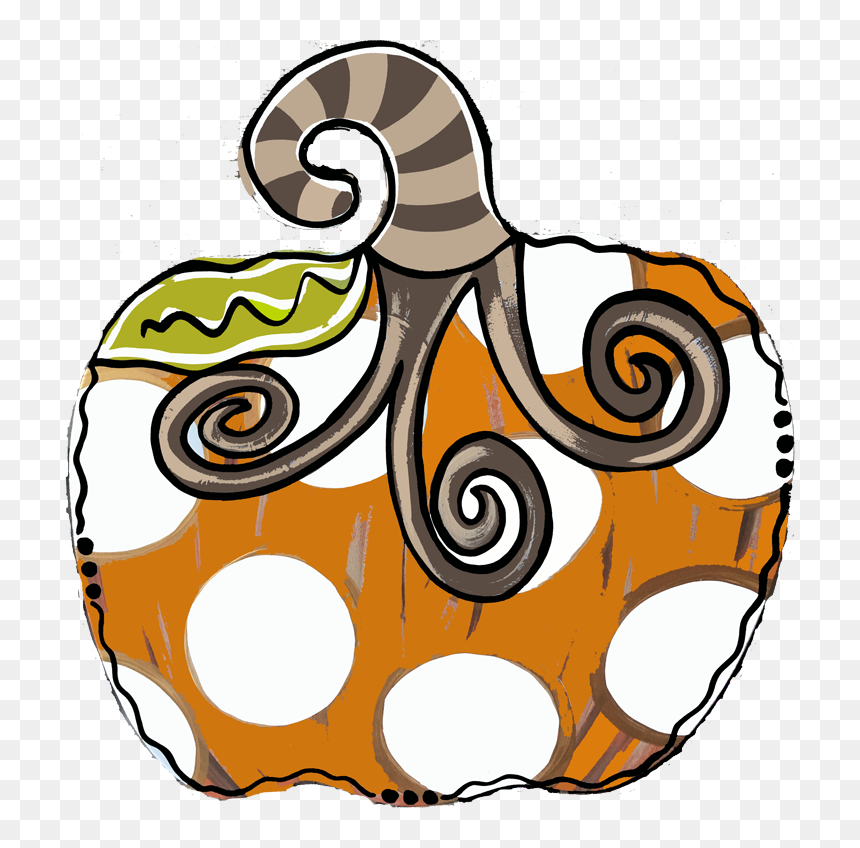 Regular White Dot Pumpkin Clipart , Png Download, Transparent Png - white dot png