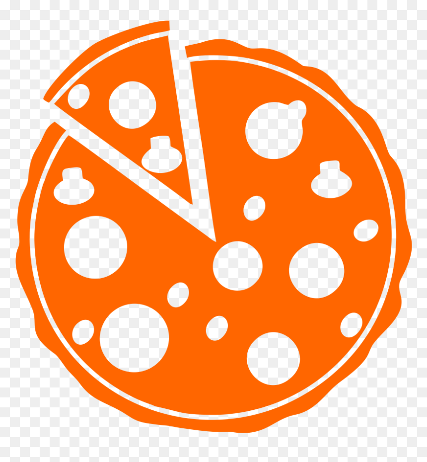 Pasta Pizza Icon Png, Transparent Png - pizza icon png