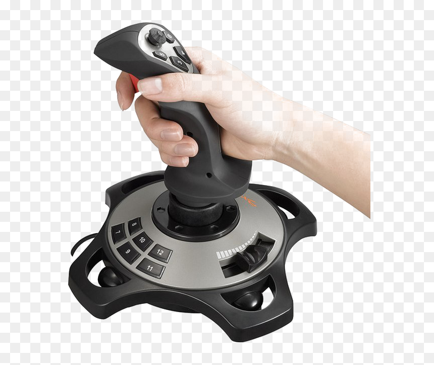 Joystick Png Image Transparent - Flight Joystick, Png Download - joystick png