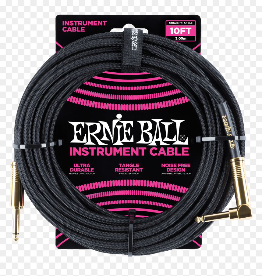 10 - Ernie Ball Cable 10, HD Png Download - cable png