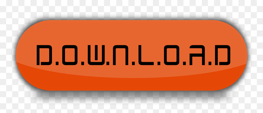 Download Button Orange Colour Clip Arts - יום המעשים הטובים, HD Png Download - download button png