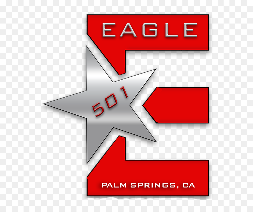 Eagle Logo Ps Site - Eagle 501 Palm Springs, HD Png Download - eagle symbol png
