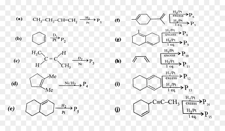 Give The Expected Major Product For Each Reaction Including, HD Png Download - reaction png