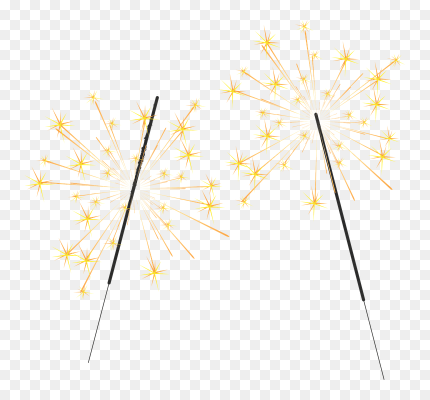 Thumb Image - Floral Design, HD Png Download - sparklers png