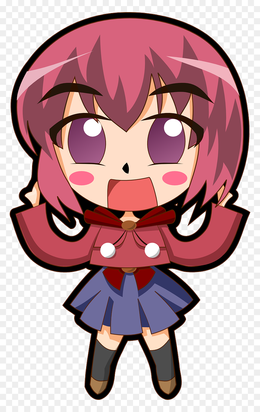 Anime Clipart, HD Png Download - anime smile png