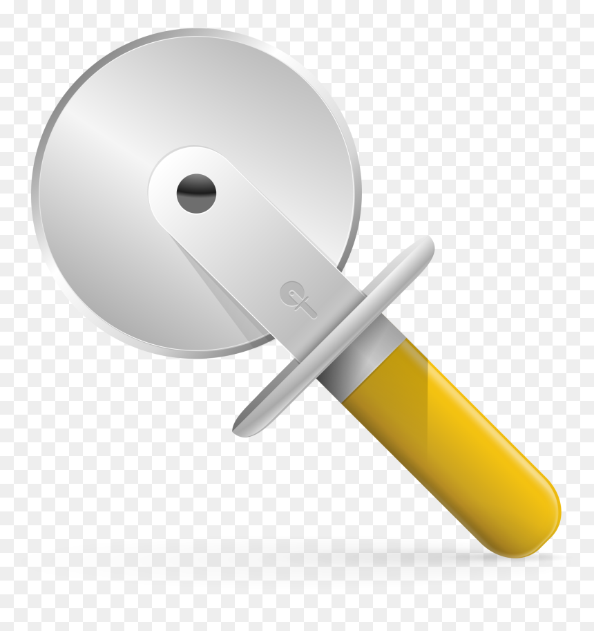 Cutter Icon Big Image - Pizza Cutter Transparent Background, HD Png Download - pizza icon png