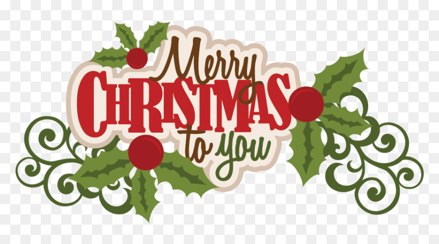 Merry Christmas To You Text Clip Arts - Merry Christmas Icon Png, Transparent Png - merry christmas gold png