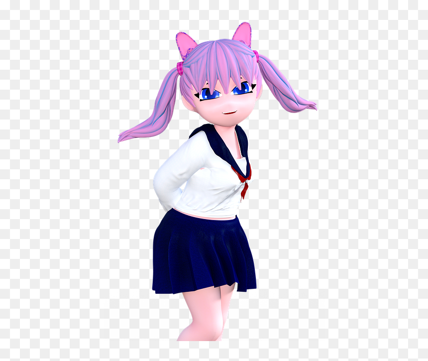 Cartoon, HD Png Download - anime smile png