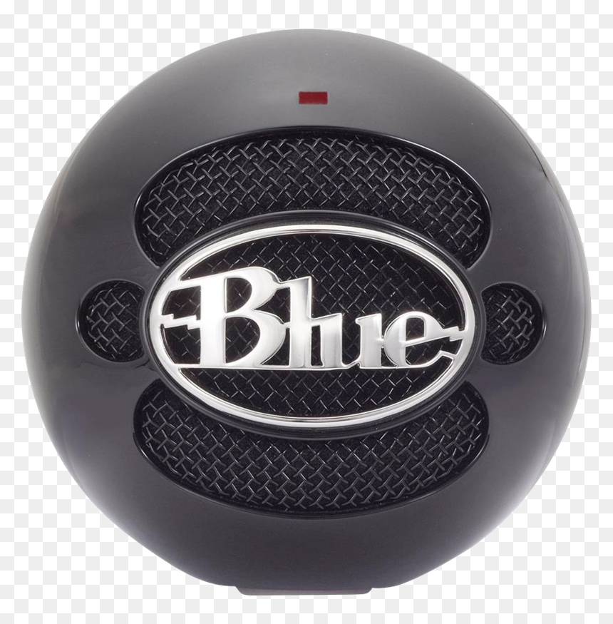 Blue Microphones Snowball Gloss Black , Png Download - Emblem, Transparent Png - blue snowball png