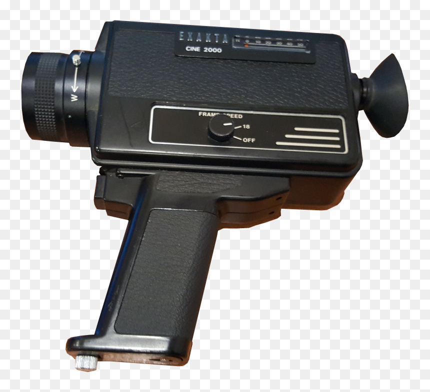 Exakta Cine Camera No Background Image - Vintage Camcorder Transparent Background, HD Png Download - camcorder png