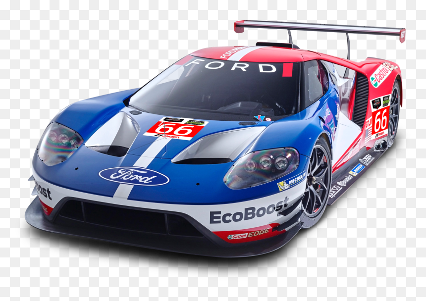 Library Of Blue Race Car Free Stock Png Files ▻▻▻ Clipart - 2016 Ford Gt Le Mans, Transparent Png - racing png