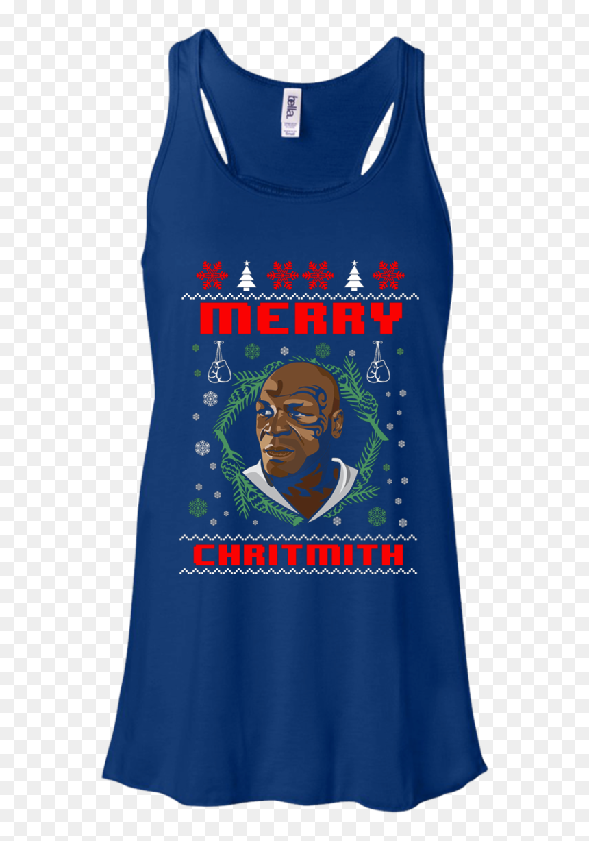 Mike Tyson Shirt, Merry Chritmith Boxing Christmas - T-shirt, HD Png Download - mike tyson png