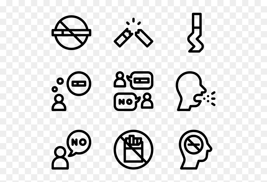 Icon, HD Png Download - no smoking png