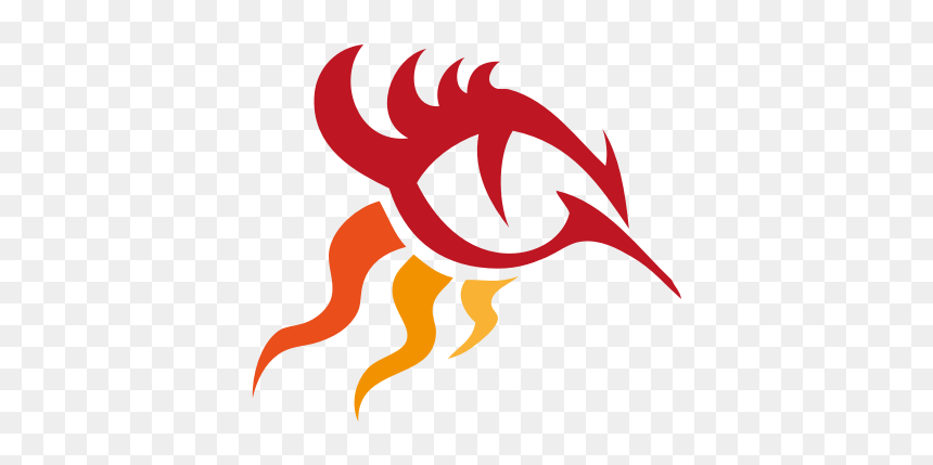 Vector Drawing Of Forward Moving Fire Flame - Flaming Eye Logo Png, Transparent Png - flame vector png
