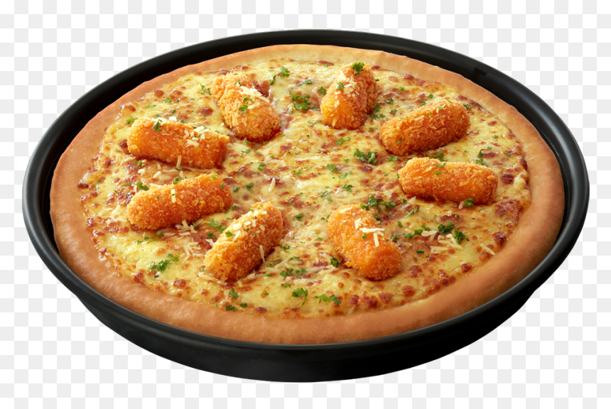 Cheesy Lava Mozza Crunch - Fast Food, HD Png Download - pizza hut png