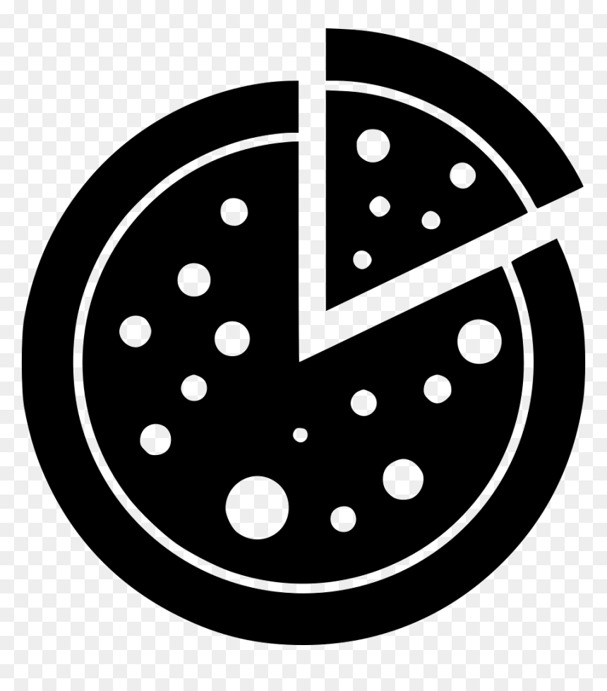 Cake Piece Pie Eat Pizza - Peace Pie, HD Png Download - pizza icon png