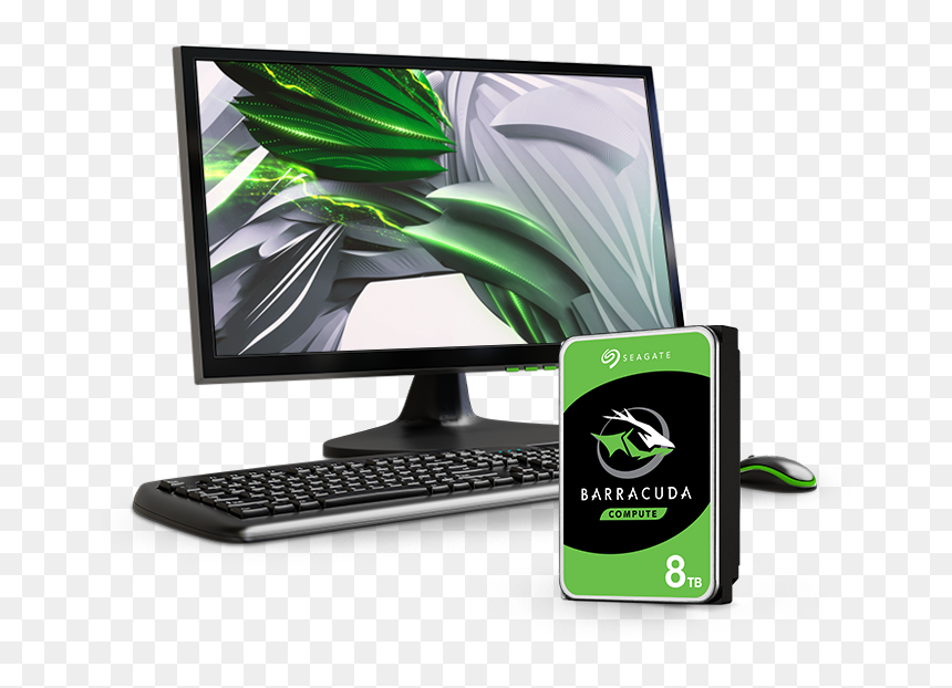 Seagate Barracuda 8tb - Seagate Barracuda 2tb Sata 3.5 Inch Hdd, HD Png Download - hard drive png
