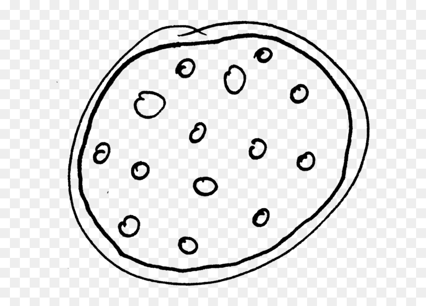 Pizza-icon - Line Art, HD Png Download - pizza icon png