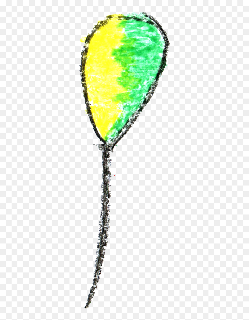 Crayon Balloon Png, Transparent Png - balloon png transparent background