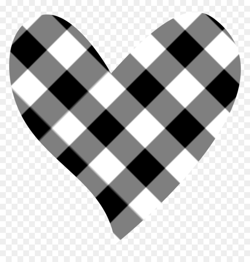 Black And White Hearts , Png Download - Black And White Hearts Clipart, Transparent Png - white hearts png