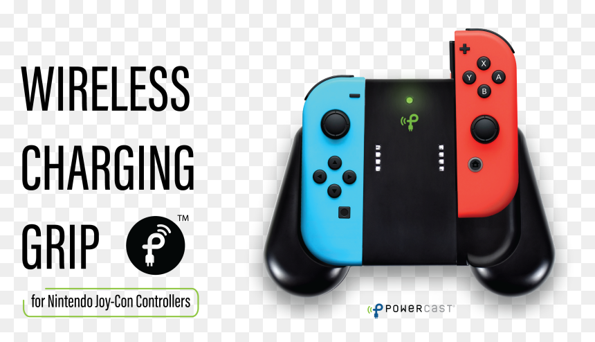 Wcg - Joy Con Aa Charging Grip, HD Png Download - nintendo controller png